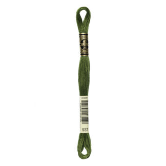 DMC - Six-Strand Embroidery Floss - 937 - Md Avocado Green - 8m