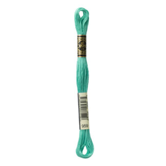 DMC - Six-Strand Embroidery Floss - 959 - Md Seagreen - 8m