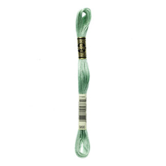 DMC - Six-Strand Embroidery Floss - 966 - Md Baby Green - 8m
