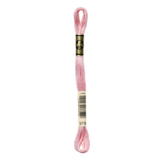 DMC - Six-Strand Embroidery Floss - 3716 - Vy Lt Dusty Rose - 8m