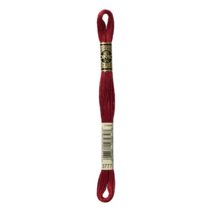 DMC - Six-Strand Embroidery Floss - 3777 - Vy Dk Tra Cta - 8m