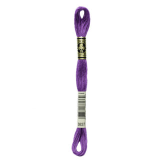 DMC - Six-Strand Embroidery Floss - 3837 - Ul Dk Lavender - 8m