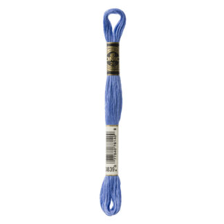 DMC - Six-Strand Embroidery Floss - 3839 - Md Lavender Blue - 8m