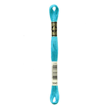DMC - Six-Strand Embroidery Floss - 3845 - Md Bright Turq - 8m