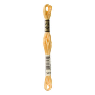 DMC - Six-Strand Embroidery Floss - 3855 - Lt Autmn Gold - 8m