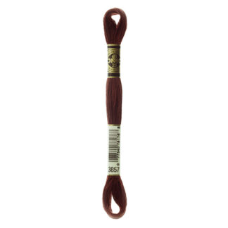 DMC - Six-Strand Embroidery Floss - 3857 - Dk Rosewood - 8m