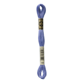 DMC - Six-Strand Embroidery Floss - 156 - Md Lt Blue Violet - 8m