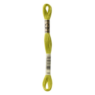 DMC - Six-Strand Embroidery Floss - 166 - Md Lt Moss Green - 8m