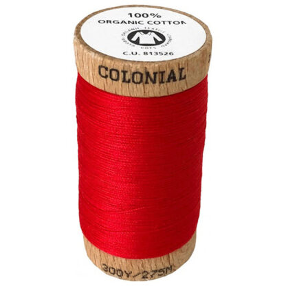 Colonial Organic Cotton - 4805 - Ruby Red - 50wt - 275m