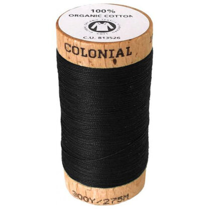 Colonial Organic Cotton - 4808 - Black Onyx - 50wt - 275m