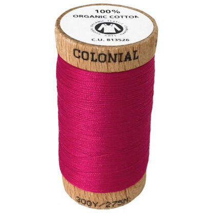 Colonial Organic Cotton - 4811 - Deep Rose - 50wt - 275m