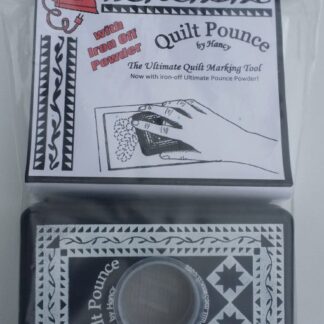 Quilt Pounce Pad - Hancy - With White Ultimate Iron-Off Chalk