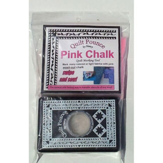 Quilt Pounce Pad - Hancy - With Pink Wash-Out Chalk