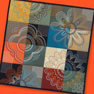 ED - 12548CD - Modern Petals Tiling Scene - OESD - Scene