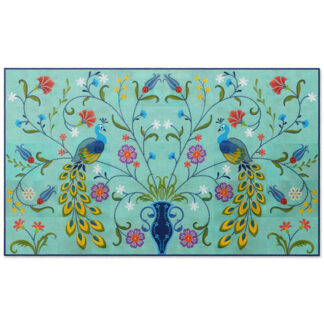 ED - 12602CD - Peacock Tapestry Tiling Scene - OESD