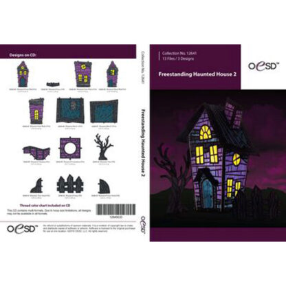ED - Freestanding Haunted House 2 - 12641CD - OESD