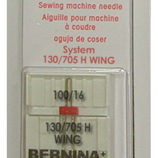 Bernina  - 130/705H  - Wing Hemstitch Double  - #100  - H WING