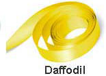 Ribbon  - 16mm  - 5/8 inch  - Daffodil Polyester  - Per Metre  -