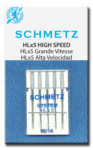 Schmetz  - HL x 5  - #090/14  - 5 Pack