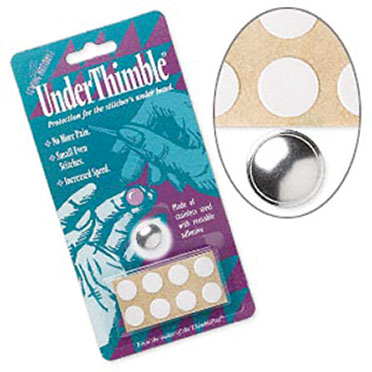 Thimble - UnderThimble - Stainless Steel - 8 Pack - Colonial Nee