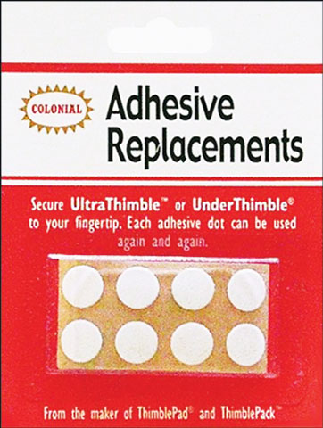 UnderThimble - Replacement Adhesive Pads - 8 Pack - Colonial Nee