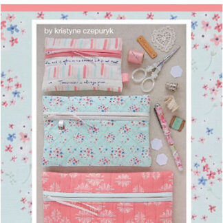 Round Pencil Case  - PBH28  - Pretty By Hand