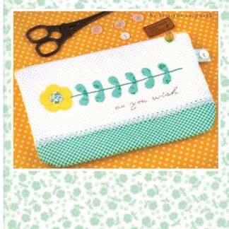 As You Wish Zippered Pouch  - P38  - Pretty By Hand