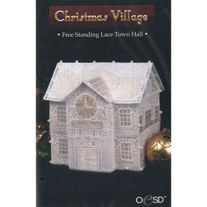 ED - 61089CD - Lace Xmas Village: Town Hall - OESD