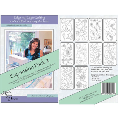 Edge-to-Edge Quilting Embroidery Machine - 2 - Amelie Scott