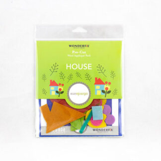 Sue Spargo - Pre-Cuts -  Wool Applique Pack - House 3