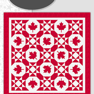 Pattern - Canadian Maple Quilt #PLS20401 - by Patrick Lose Studi