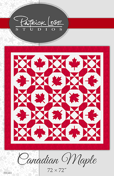 Pattern - Canadian Maple Quilt #PLS20401 - by Patrick Lose Studi