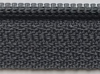 Zipper - 22" - can trim to size - 709 - Charcoal