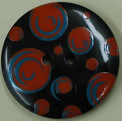 25mm - Dill Buttons - 330701 - 13 -  Black