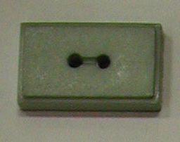 Button - 30 mm - Grey - 2 Hole Rectangle - Dill Buttons