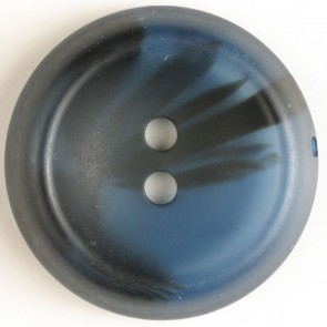 Polyester Button - 25mm - Navy Blue - Tubes