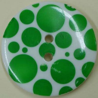34mm - Dill Buttons - 370461 - 20 -  Green