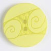 Button - 25 mm - 370546 - Yellow - Dill Buttons
