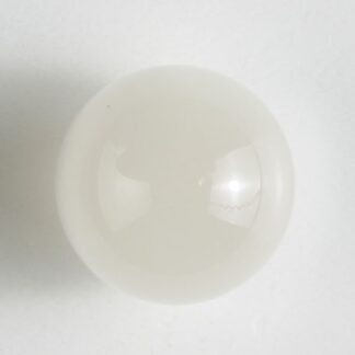 Button - 0089 - 10 mm - White - by Dill Buttons of America