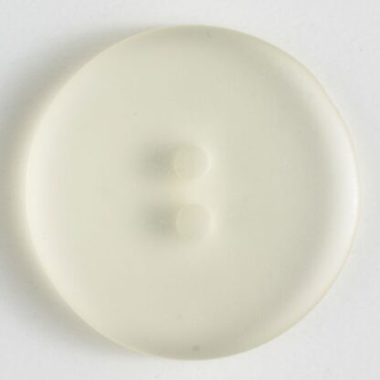 Button - 0100 - 28 mm - White - by Dill Buttons of America