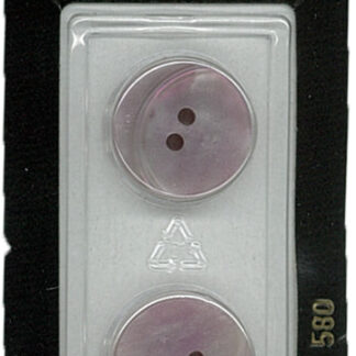 Button - 0580 - 18 mm - Pink - by Dill Buttons of America