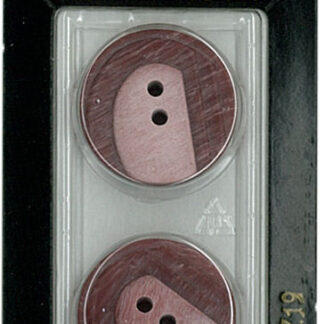 Button - 0719 - 23 mm - Maroon - by Dill Buttons of America