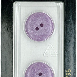 Button - 0795 - 18 mm - Light Purple - by Dill Buttons of Americ