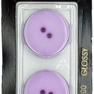 Button - 0800 - 23 mm - Light Purple - by Dill Buttons of Americ