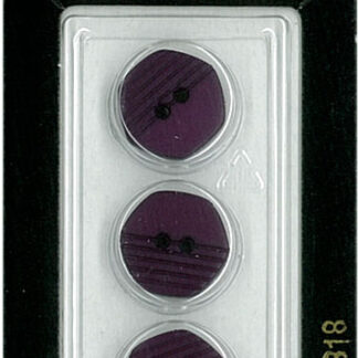 Button - 0818 - 14 mm - Purple - by Dill Buttons of America