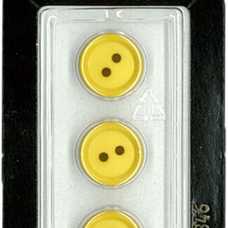 Button - 0846 - 13 mm - Yellow - by Dill Buttons of America