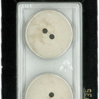 Button - 0935 - 23 mm - Beige - by Dill Buttons of America
