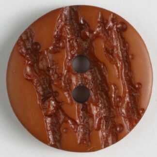 Button - 1009 - 18 mm - Brown - by Dill Buttons of America