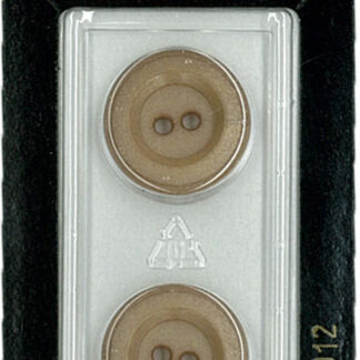 Button - 1012 - 20 mm - Beige - by Dill Buttons of America