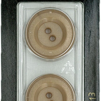 Button - 1013 - 23 mm - Beige - by Dill Buttons of America